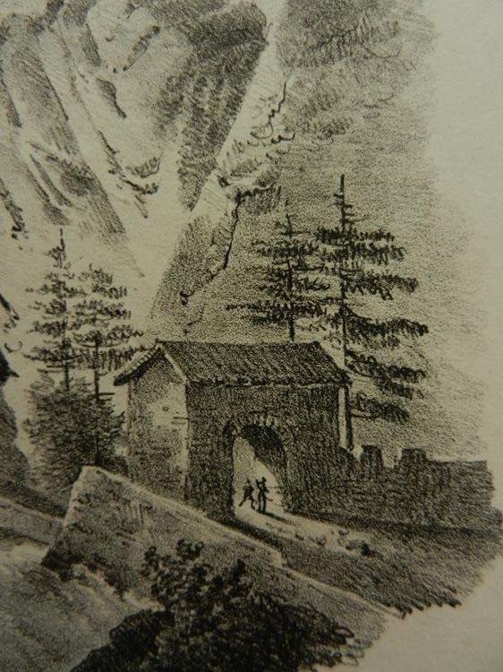 Gravures: Environs de la Chartreuse de Grenoble – D'occasion à Risch par Antikfee 9