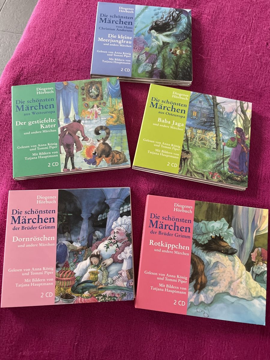 Audiolibri: 5 Märchen Hörbücher Box je 2CD's – Usato da Unterkulm venduto da son_fcs2 3