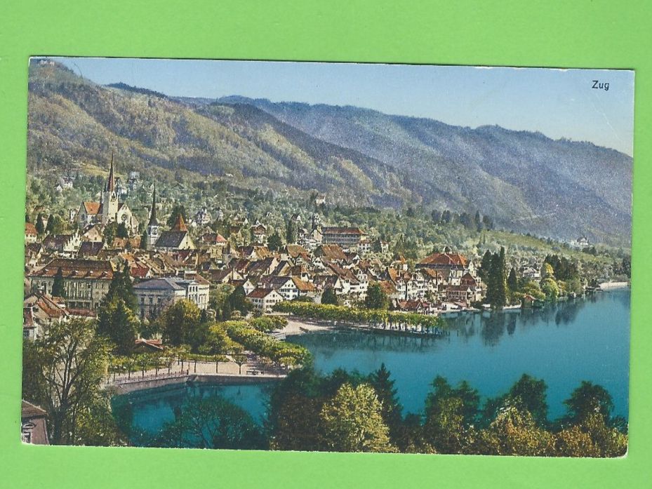 Cartoline postali: Zug am Zugersee Schweiz – Usato da Zürich venduto da t24_de
