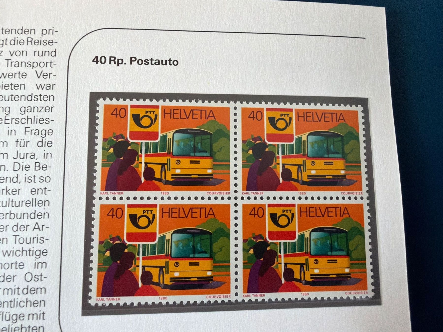 Tutti i francobolli: PTT-Souvenir , 1980, postfrisch – Usato da Oberhasli venduto da Sicurezza 4