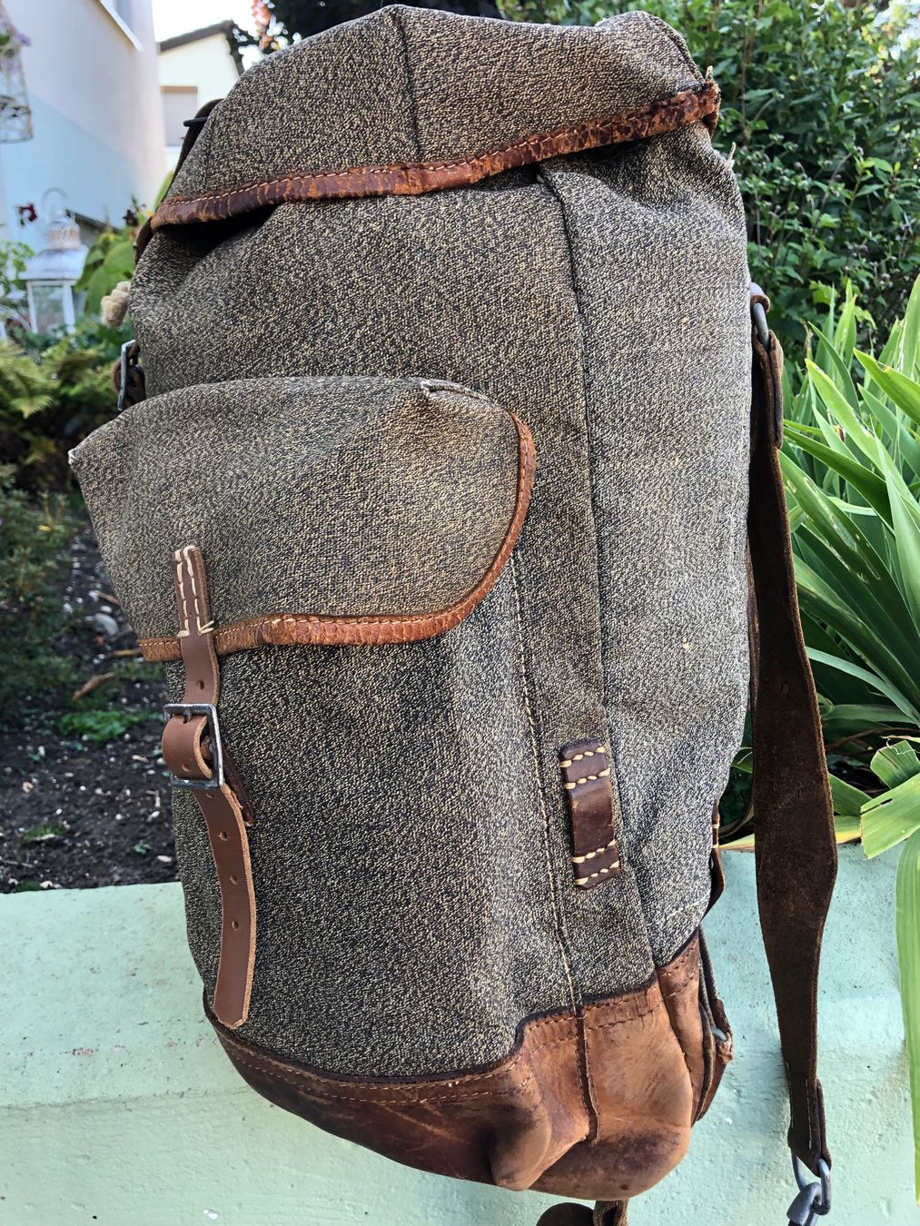 Schweizer Armee Zaini: Gebirgs-Rucksack  Schweizer Armee – Usato da Magden venduto da Hornet2 3