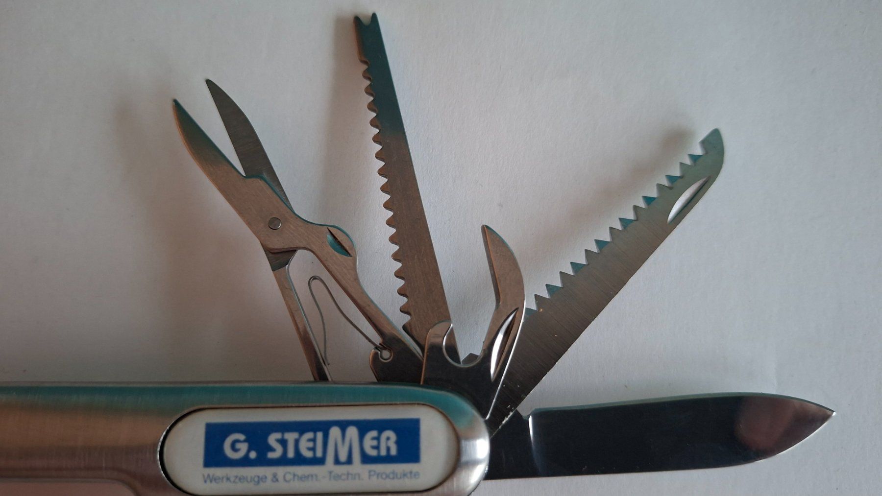 Coltelli tascabile: Messer, Sackmesser, Werbung G. Steimer. Top Zustand – Usato da Opfikon venduto da Diversamente 1