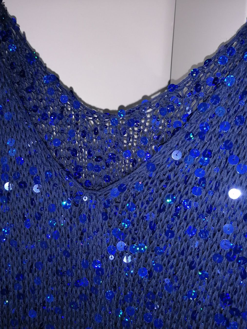 Tops: Strick-Tanktop handgestrickt Tanktop mit Pailletten – Neu und originalverpackt aus Buchrain von nat_pl5p 7