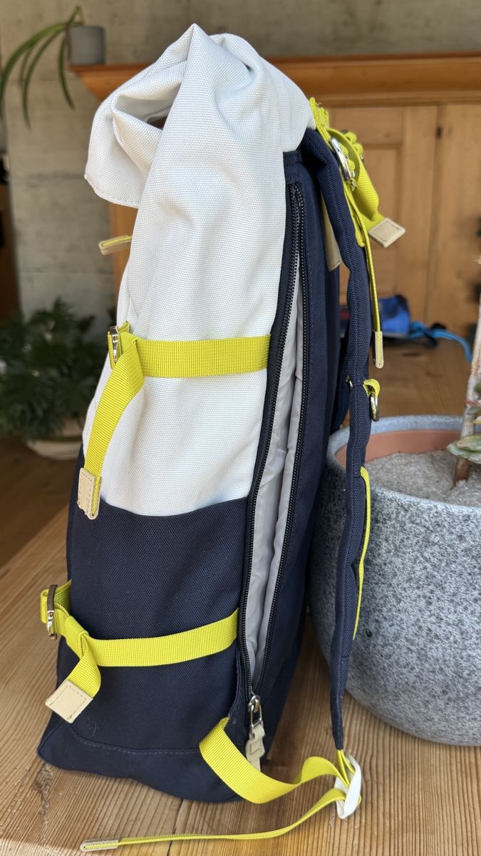 Sandqvist Zaini: Sandqvist Rucksack, 2-farbig, mit Laptopfach – Usato da Seewis Dorf venduto da alex.huesler 3