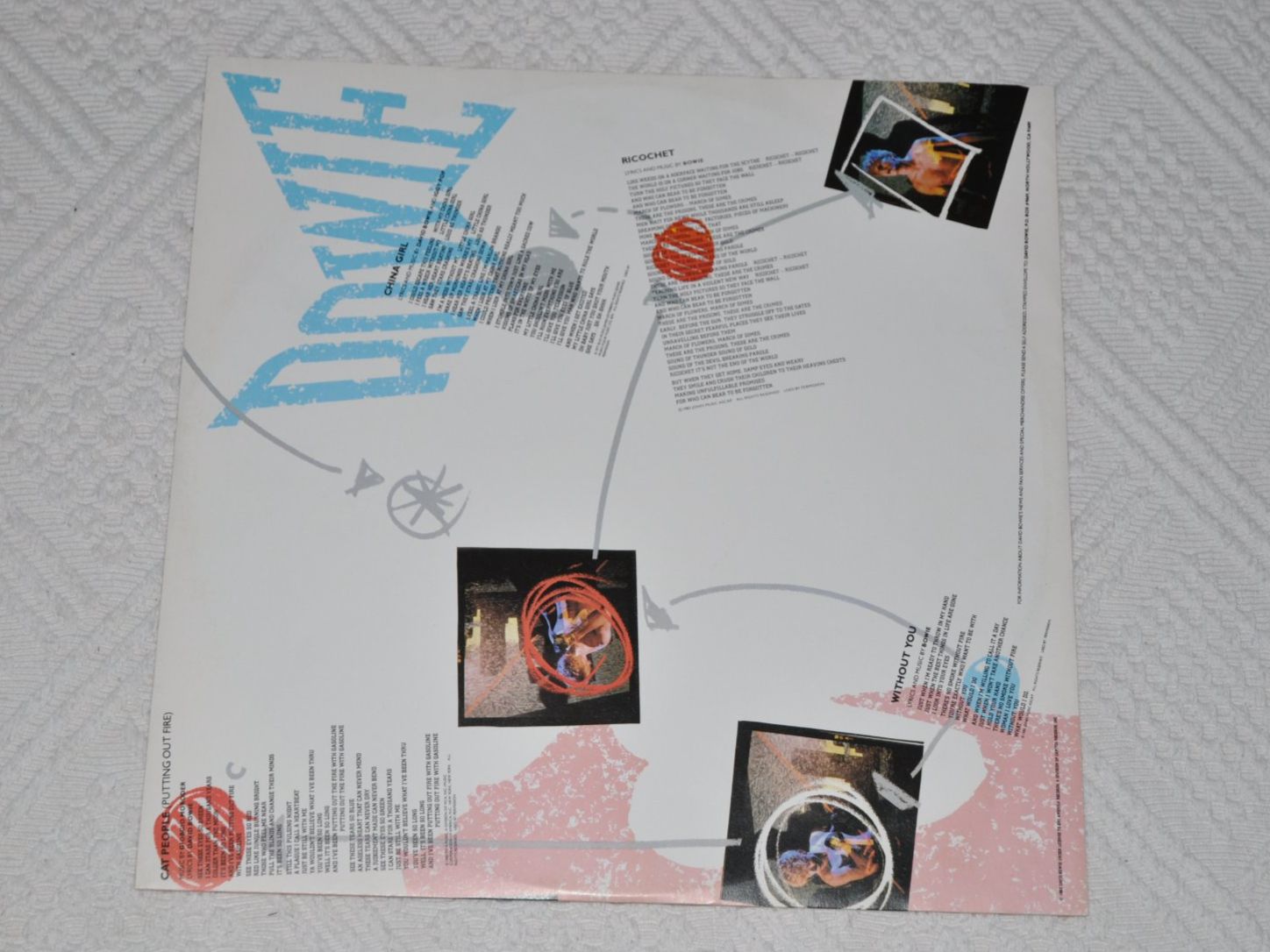 Vinyles: LP David Bowie - Let's Dance – D'occasion à Boll par Theodora15 2