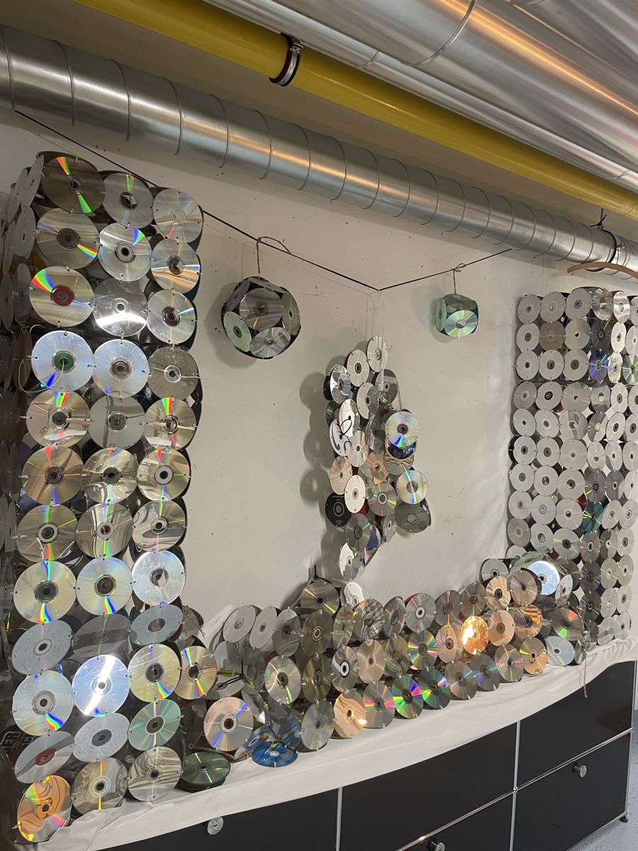 CDs: Deko aus CDs und DVDs handgemacht – D'occasion à Kriens par Noemijulia7