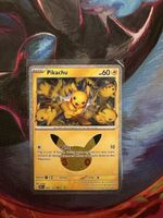 Pikachu 044/128 30th Anniversary 22/30 Pokémon Karte EN