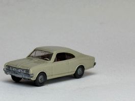 Wiking Opel Record hellgelbgrau erste Version o. Prägung