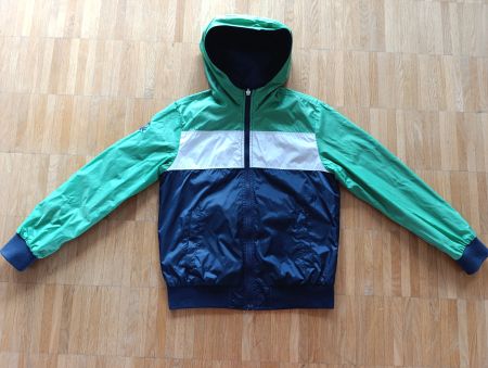 Benetton Double-sided Regenjacke Kinder, Gr. 140-150
