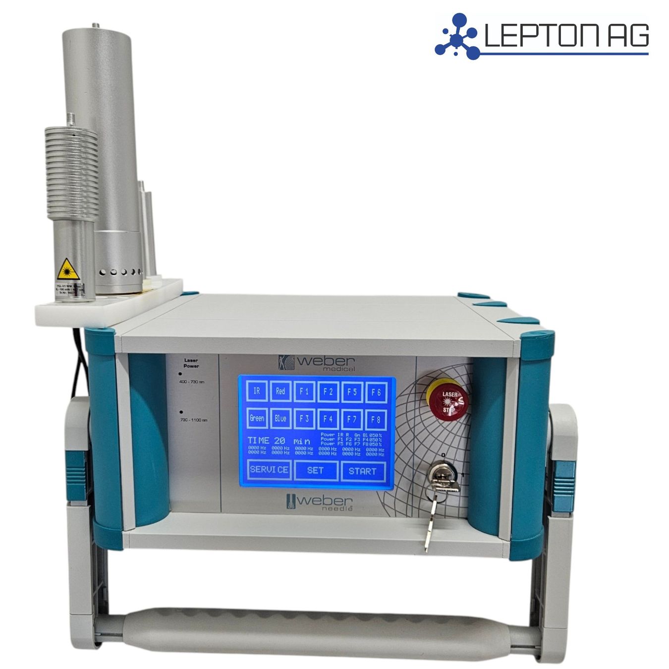 Attrezzature mediche: weber medical weber needle - inkl. 4 Laser – Usato da Niederdorf venduto da LeptonAG_Labor 1