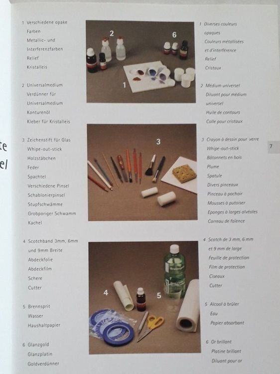 Libri: Glasmalerei lernen: Praktisches Buch mit Techniken – Usato da Winistorf venduto da acreativ4 2