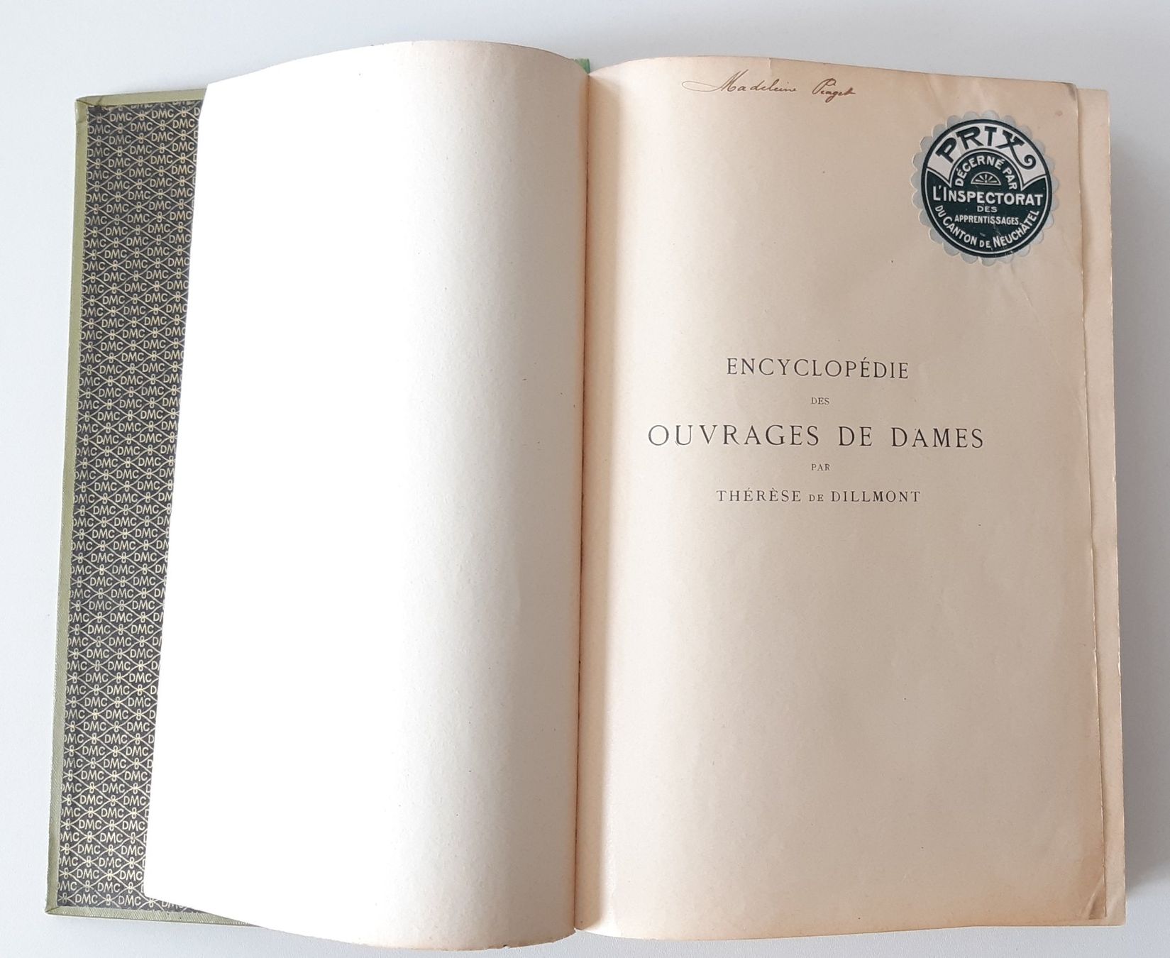 Libri: Encyclopédie des ouvrages de dames - Dillmont – Usato da Savagnier venduto da Marderuth 2
