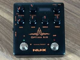 NUX Optima Air Akustik Gitarren Preamp NEU