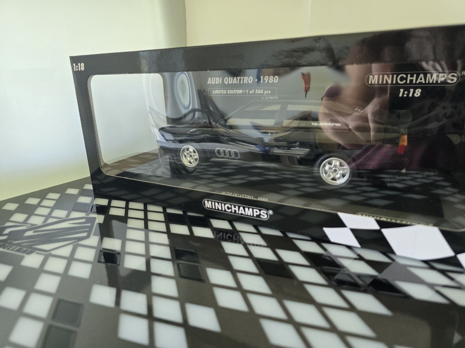 Minichamps Voitures modèles: Audi Quattro 1:18 – Neuf (Voir description) à Steinen par Red_Eclipse 1