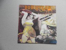 LP US Blues Rock Folk Star Bob Dylan 1986 Knocket out loaded
