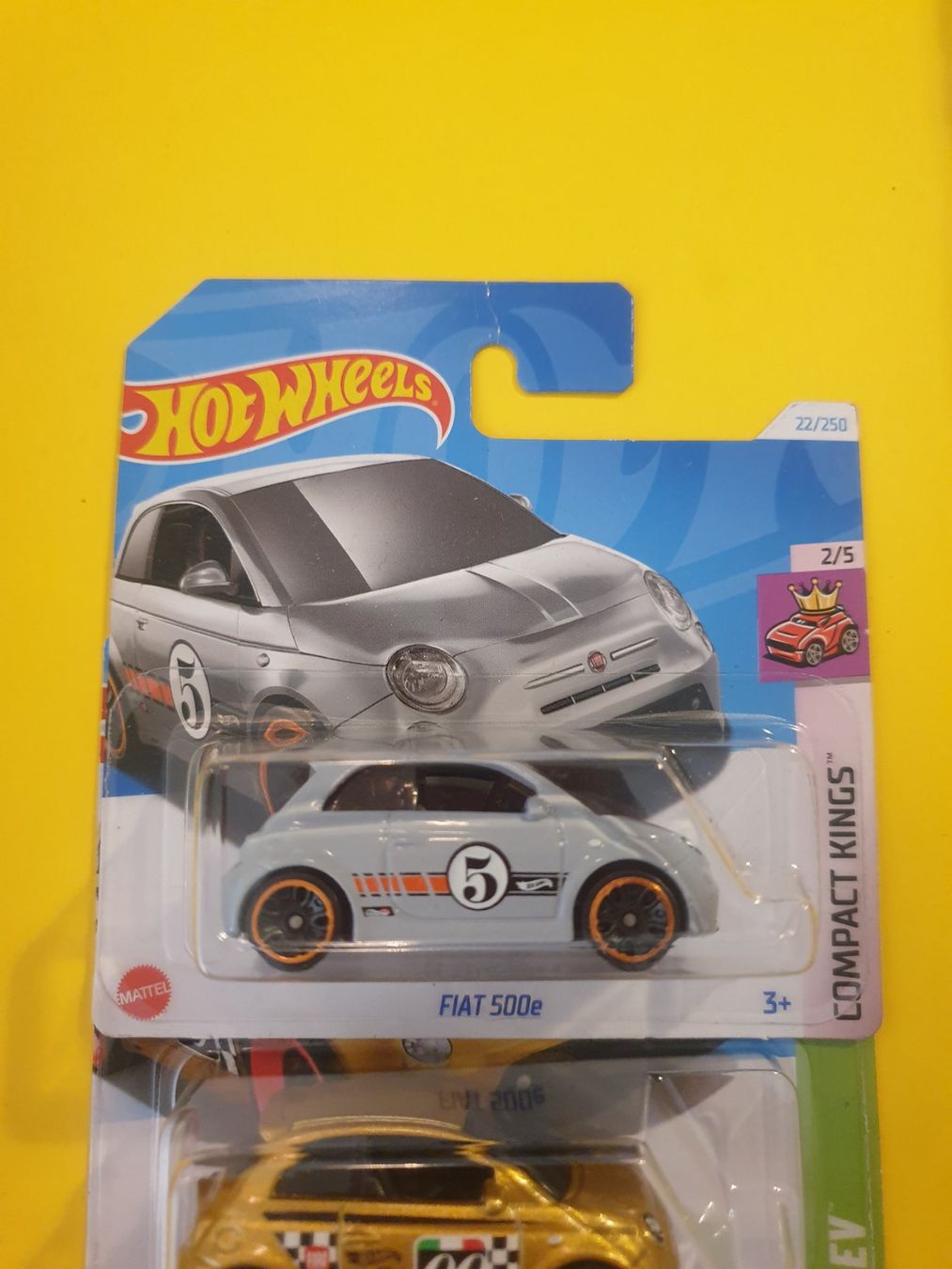 Hot Wheels Modellini d'auto: 2 x Hot Wheels FIAT 500e – Nuovo e nell'imballaggio originale da Oftringen venduto da Rotor 2