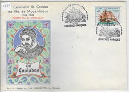 FDC Mocambique 1969 C.T.T. Lourenco Marques