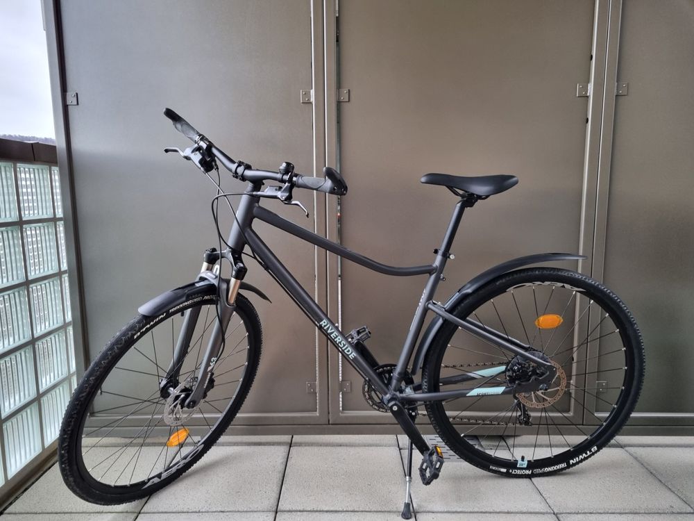 RIVERSIDE Cross Bike 28 Zoll Riverside 900 Alu gr n Kaufen auf
