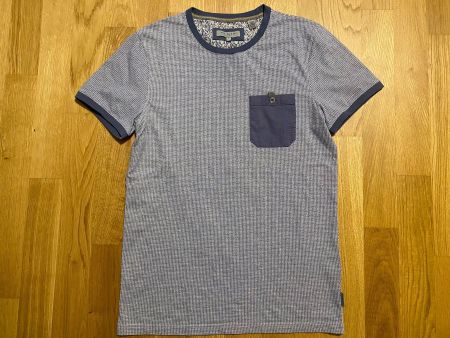 ORIGINAL TED BAKER T-SHIRT GRÖSSE: 2 (S) GRATIS VERSAND