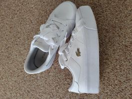 Lacoste Ziane Platform Damenschuhe Weiss Grösse 37