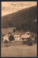 Bachthalen, Blick auf den Ort mit Hang