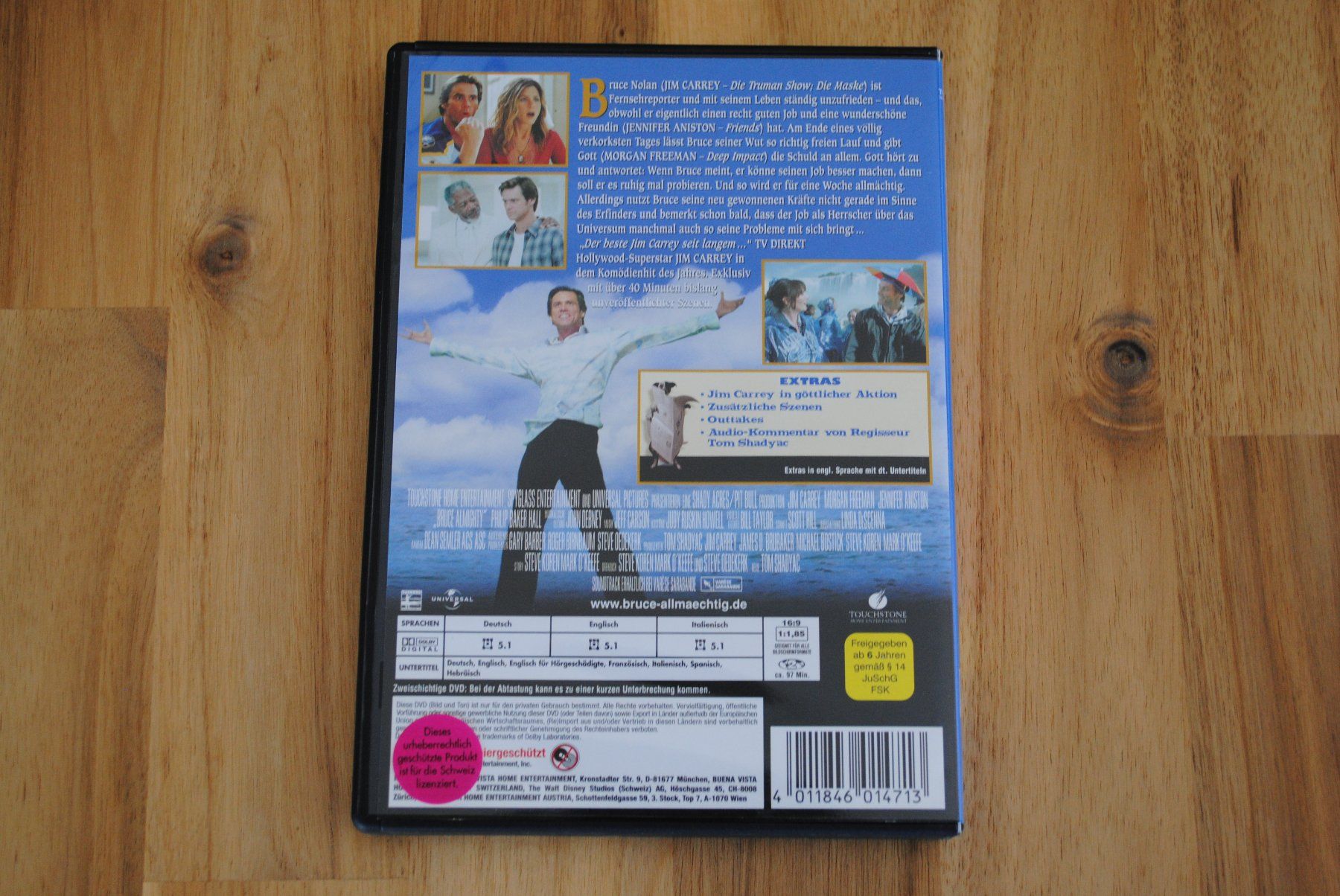 Tutti i DVDs: Bruce allmächtig – Usato da Olten venduto da prusik02 2