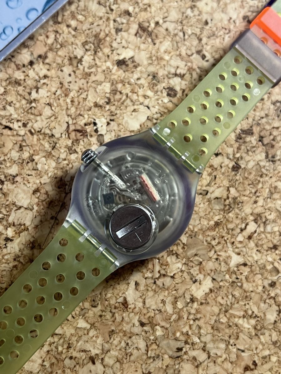 Swatch Montres: Swatch Uhr Automatik  ORANGE Scuba – D'occasion à Basel par bellespirit 4