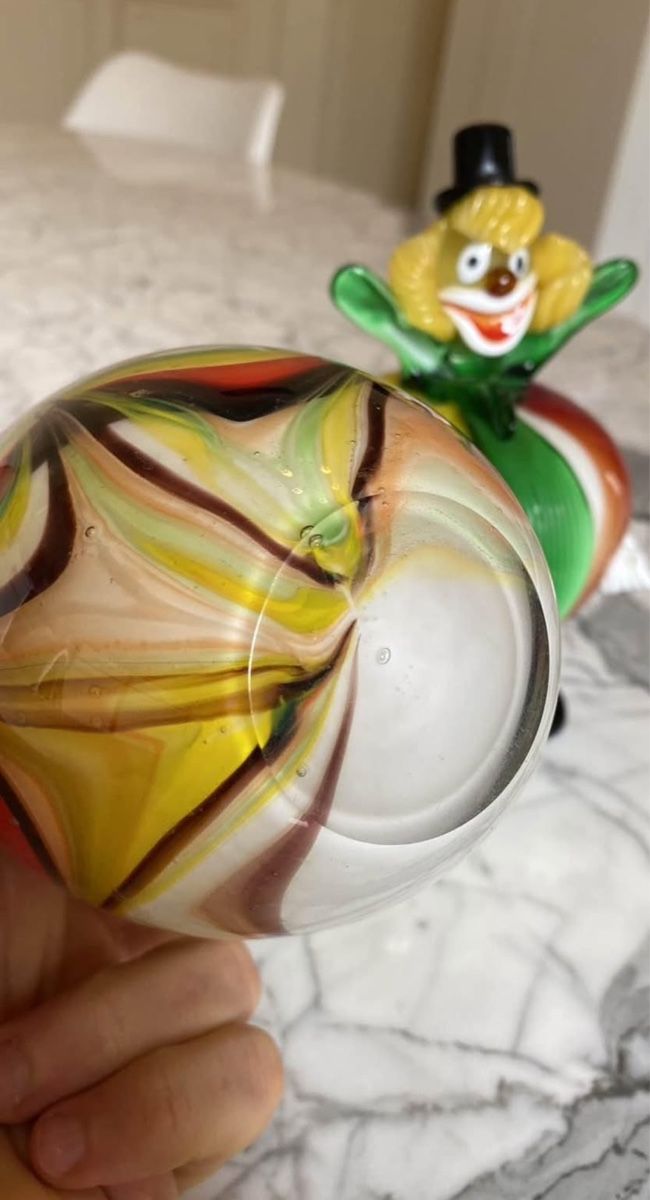 Murano Vasi & Recipienti: Murano vase multicolore – Usato da Genève venduto da Oscar-111 2