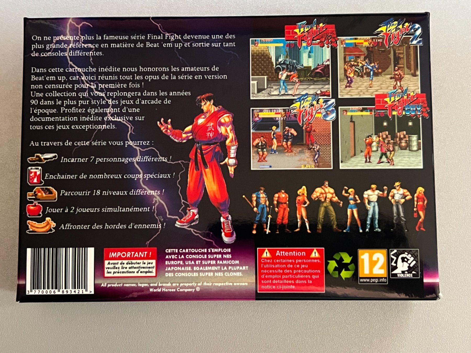 Giochi: Final Fight Collection - SNES – Nuovo (secondo la descrizione) da Rivera venduto da poweradem05 1