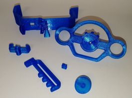 Playstation 5 Mini Wheel Bausatz Blau