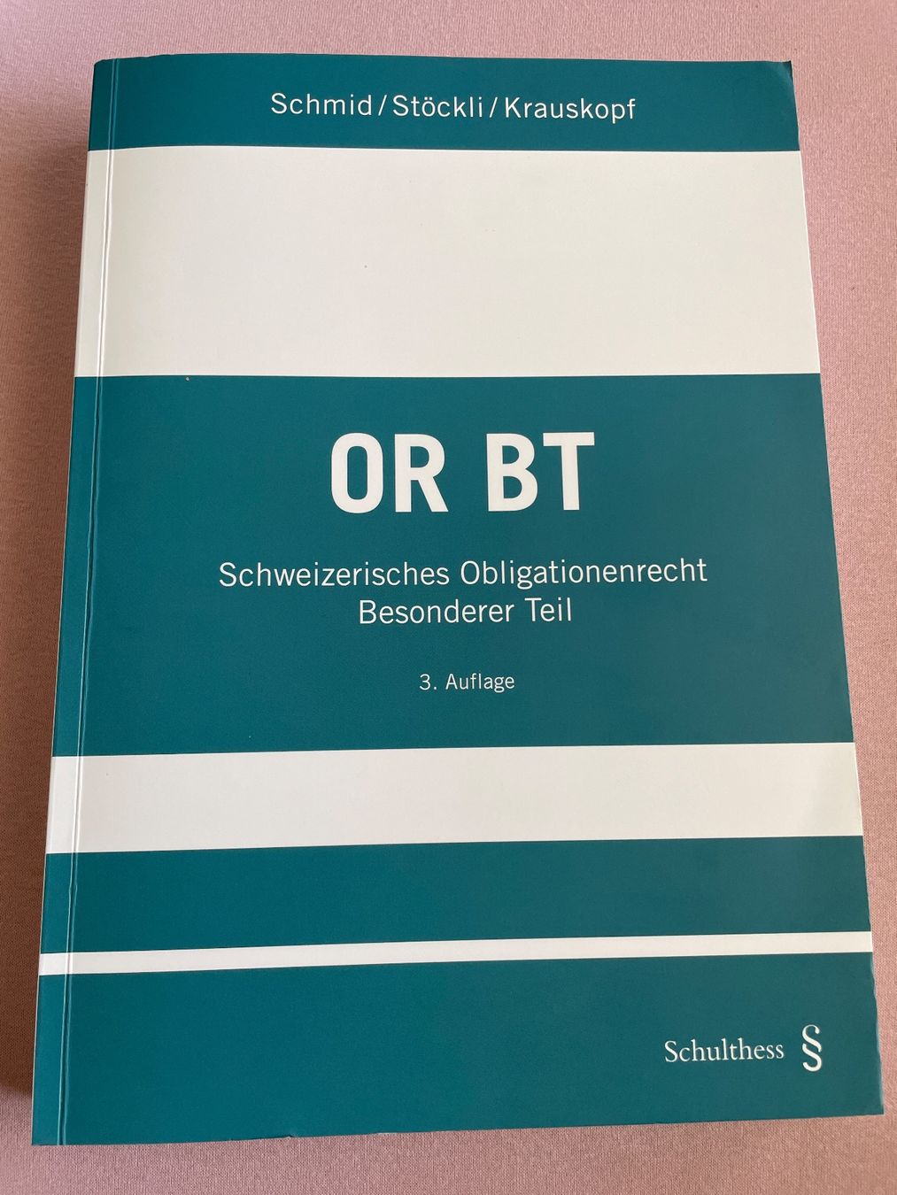 Libri: OR BT Schweizerisches Obligationenrecht Besonderer Teil – Usato da Neuenkirch venduto da mar_b6b2