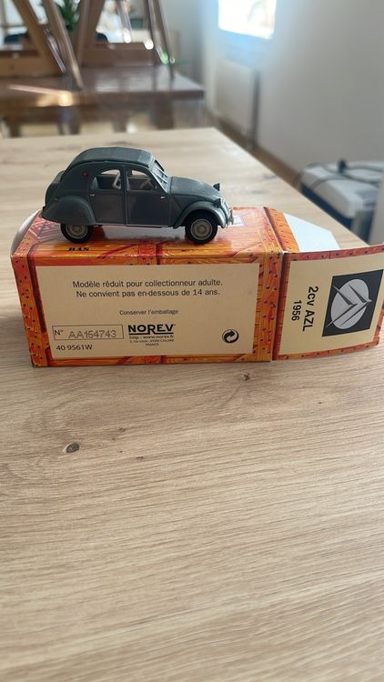 Miniature Norev 1/43 Alpine Renault A106 1956 - Jaune, Neuve Sous Boîte