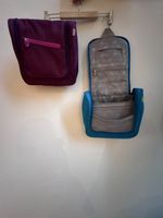 Kulturbeutel Aufhängbar Lila und Blau guter Zustand
