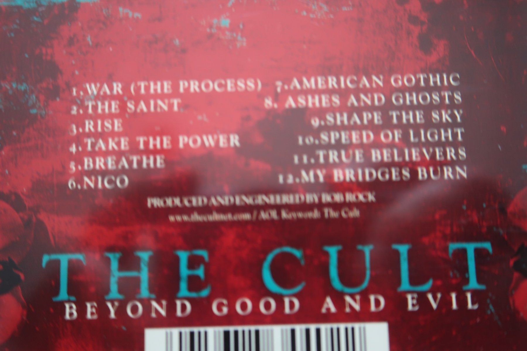 CD: THE CULT - BEYOND GOOD AND EVIL - CD – Usato da Basel venduto da Patiscat 2