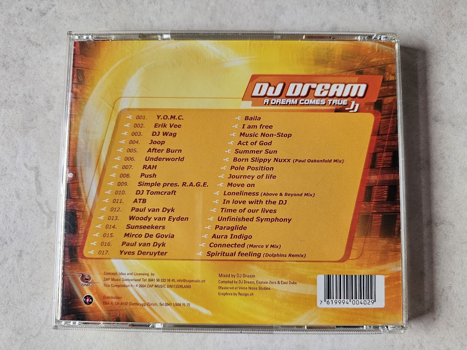 CDs: Dj Dream  -  A Dream Comes True – Gebraucht aus Schneisingen von backstore24 1