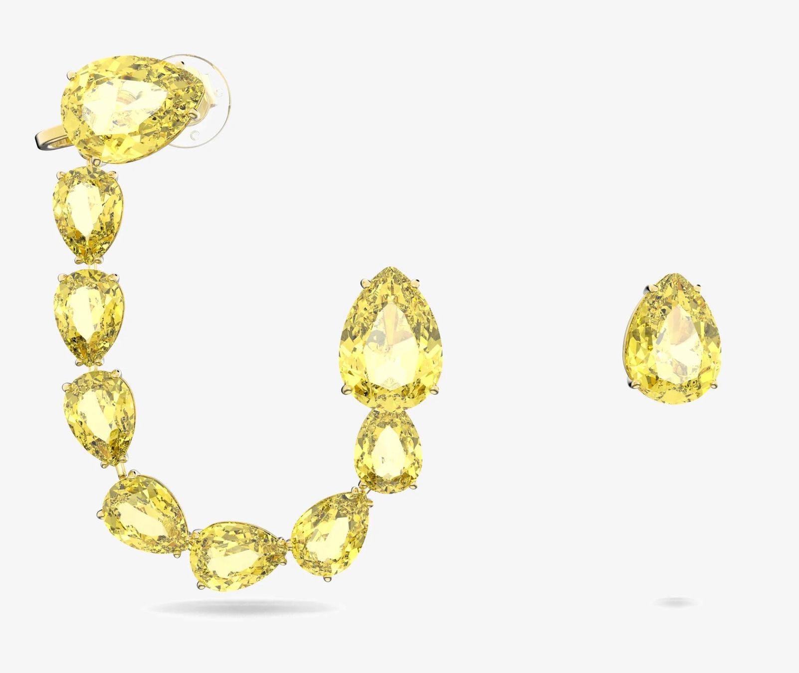 Swarovski Orecchini pendenti & Orecchini a lobo: Swarovski Millenia Cuff Ohrring Set – Usato da Aarau venduto da eli_bq7m 1