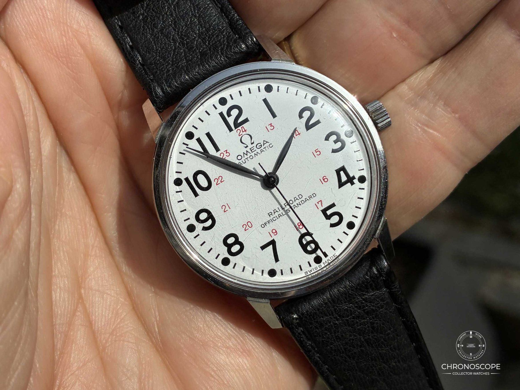 Omega Uhren: Omega “Railroad Official Standard” Reference 165.002 – Gebraucht aus Luzern von ChronoScope6004 1