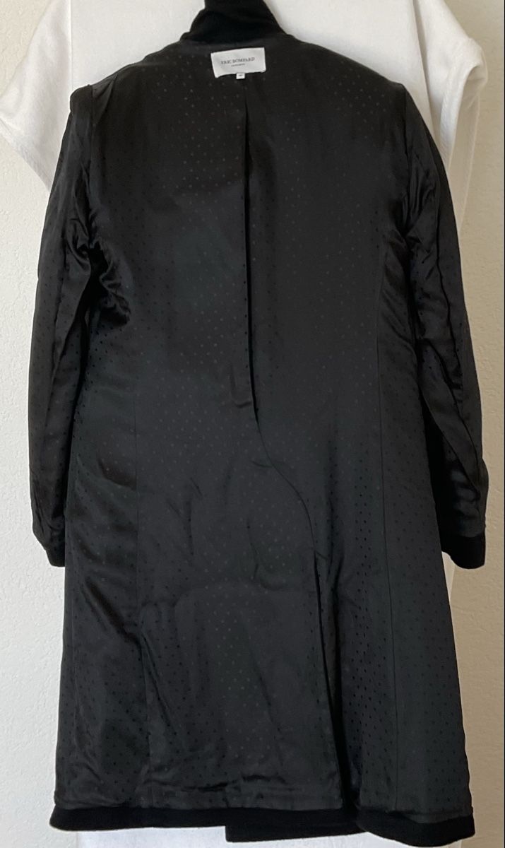 Cappotti: Eric Bompard manteau noir 100% cachemire – Usato da Corseaux venduto da Mililaforet75 4