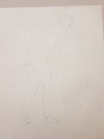 Otto Kappeler (1884-1949) – Original Aktstudie / Zeichnung