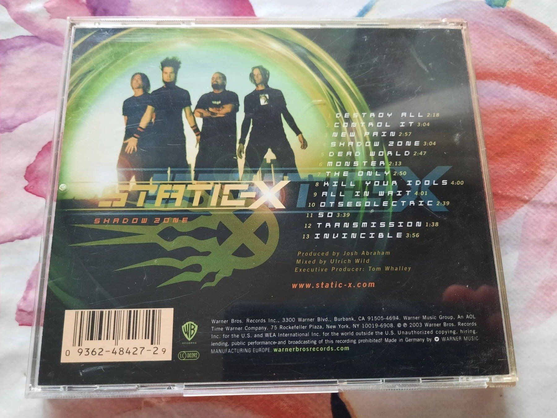 CD: CD Static-X - Shadow zone ( Nu metal ) – Usato da Pully venduto da bro_n52j 1