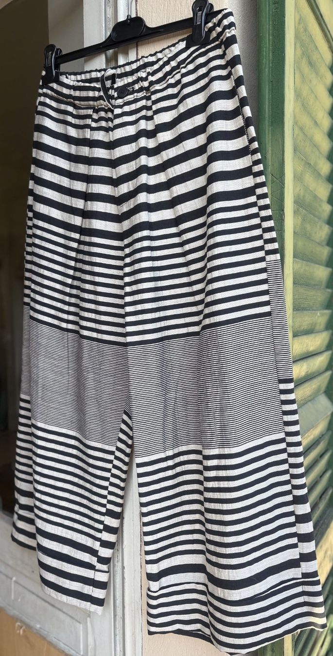 Pantaloni: Pantaloni misto cotone e lino! M – Nuovo e nell'imballaggio originale da Locarno venduto da DBSiesta 1