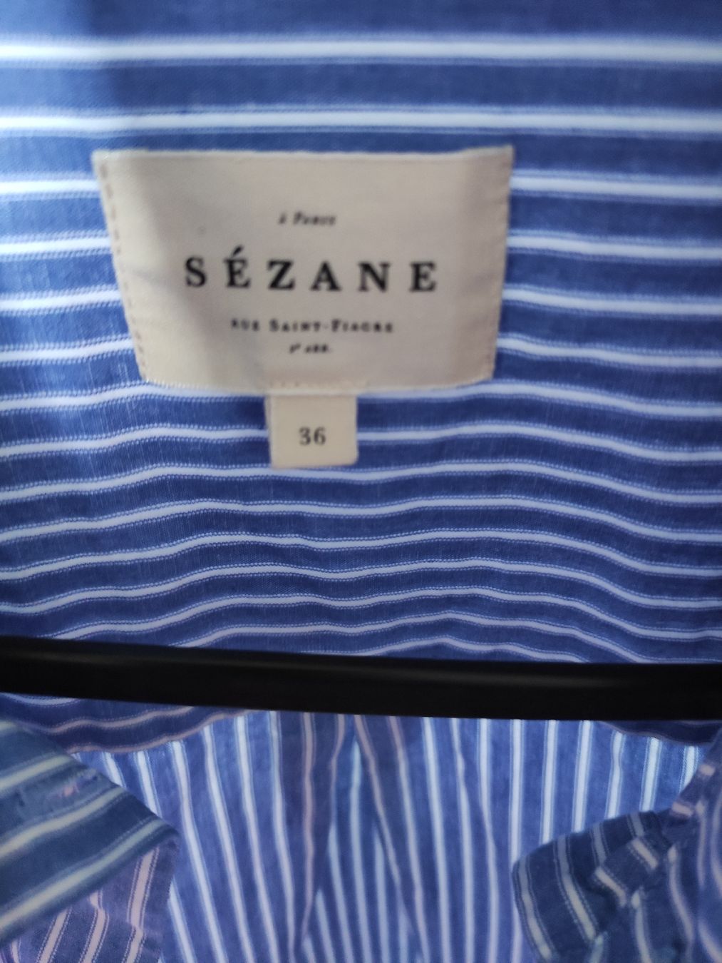 Sezane Chemisiers: Chemise rayée Sézane Taille 36 coton lin – Neuf (Voir description) à Granges VS par patia58 2