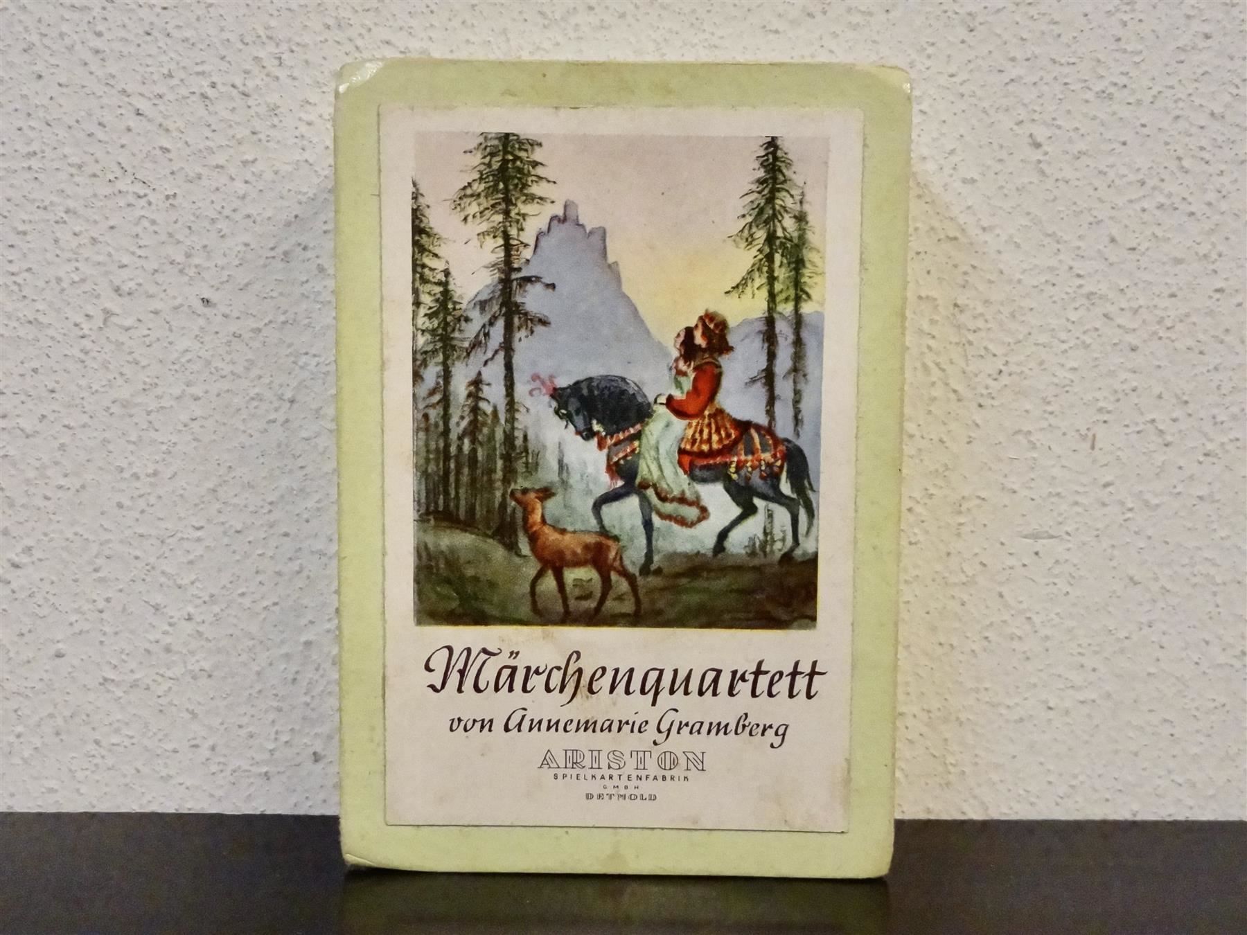 Giochi: schönes altes Quartett MÄRCHEN – Usato da Kerzers venduto da wisaundso