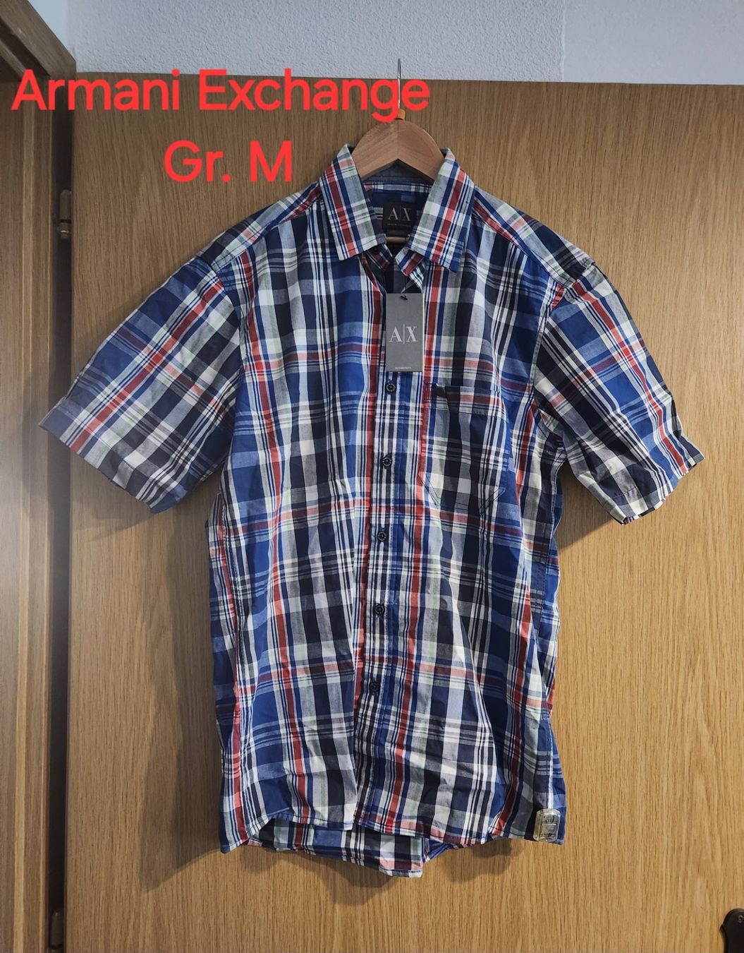 Armani Hemden: Armani Exchange Hemd, Grösse M, Herren Sommerhemd – Neu (gemäss Beschreibung) aus Oftringen von Leleni