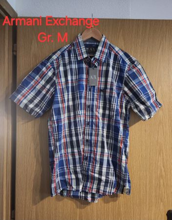 Armani Exchange Hemd, Grösse M, Herren Sommerhemd