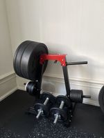 Weight Plate & Dumbbell Storage Stand