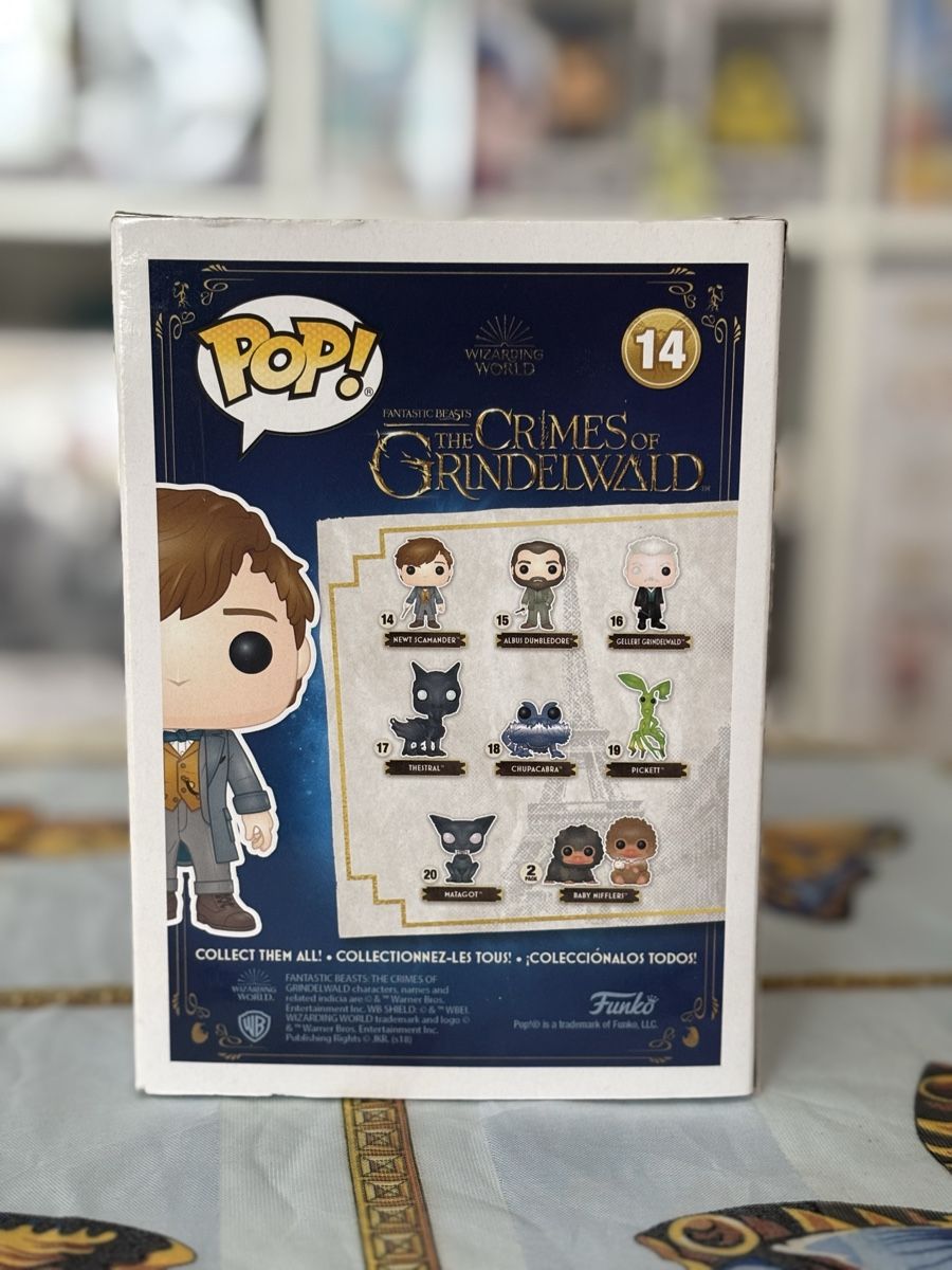 Funko Statuette: Funko Pop Fantastic Beasts: Newt Scamander – Nuovo e nell'imballaggio originale da St. Gallen venduto da Becky__ 2