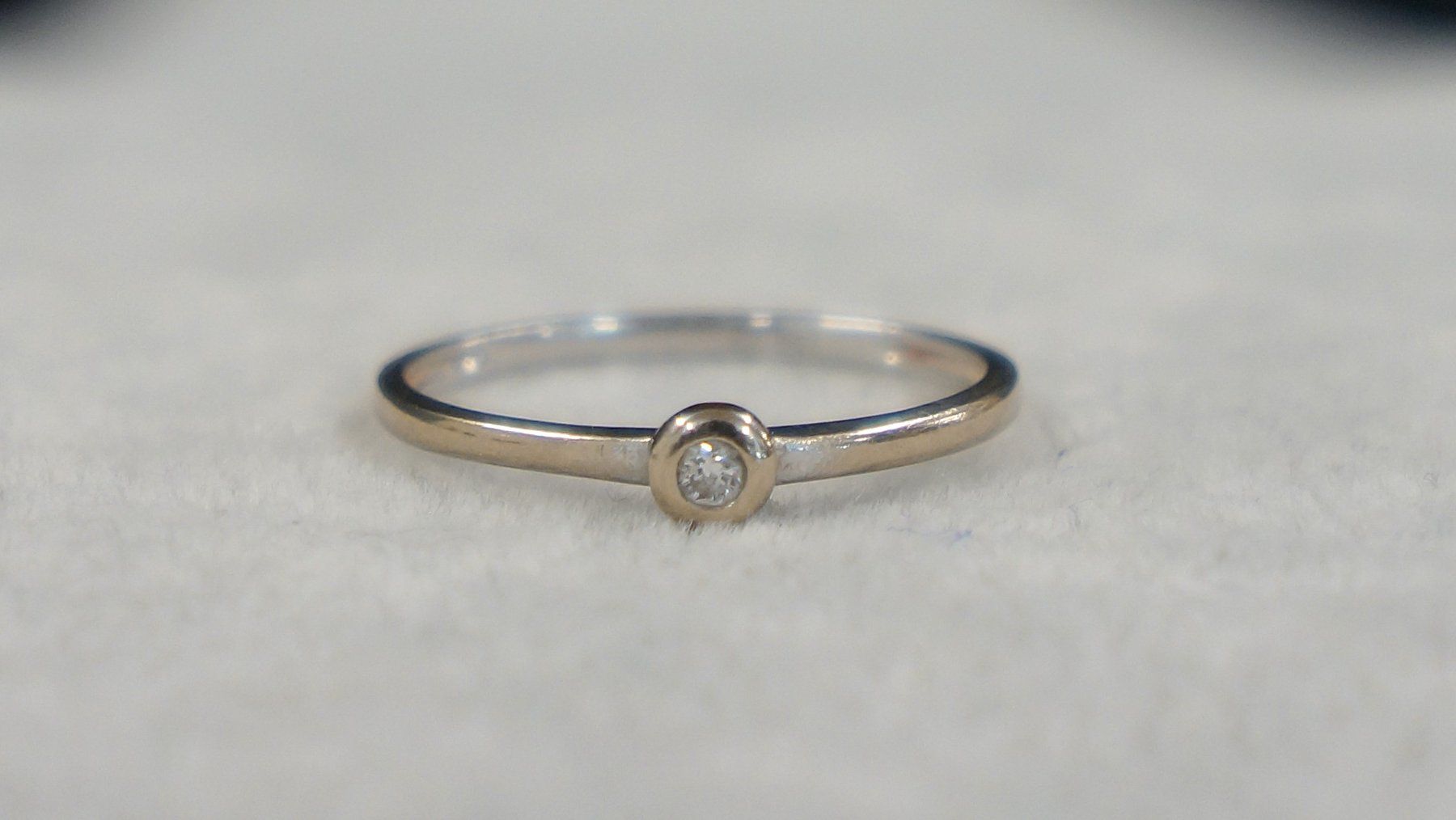 Anelli: Weissgold Ring 750 18K – Usato da Basel venduto da bk_brockibasel