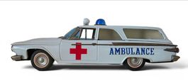 alter Blech Plymouth Krankenwagen
