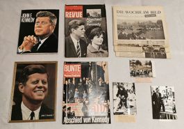 John F. Kennedy Sammlung - Fotos, Zeitschriften